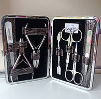 Манікюрний набір KDS Чехія #04-7114 Frame у футлярі 7 предметів