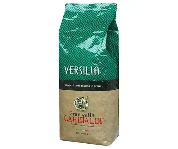 Кава в зернах Garibaldi Versilia 1кг (20% арабіка, 80% робуста), Італія