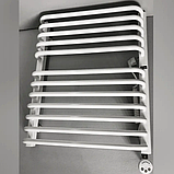 Рушникосушка-радіатор ELECTRO.G5.R 500х780 овальна, біла, сталева, правий "ТЕН" 600 Вт, фото 2