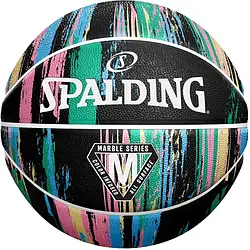 М'яч баскетбольний гумовий Marble Ball 84405Z, розмір 7