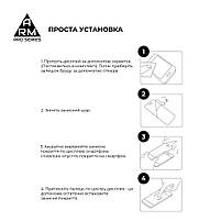 Захисне скло ArmorStandart Pro для Motorola G84 5G Black (ARM70890), фото 7