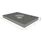 Плита дорожня ПД 1-6 (з отвором під люк)