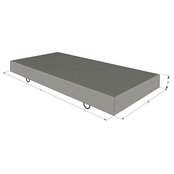 Плита З/Д межпутья ПЖУ 16.12.3.1.4, фото 1