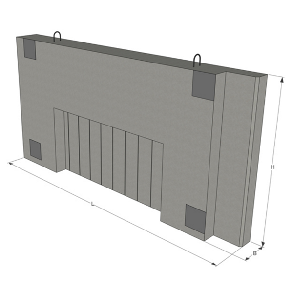 Плита середнього блоку КС-2, фото 1