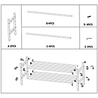 Полиця для Взуття Casa Si Shoe Rack Bamboo (CS92307W04) Австрія, фото 3