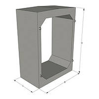 Дзвено прямокутної труби ЗП 10.100