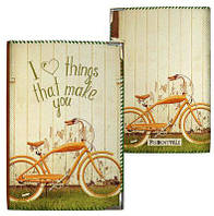 Обкладинка на паспорт I love things that make you