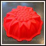 Силіконова форма Соняшник, фото 3