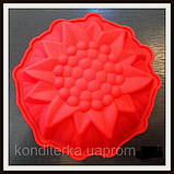 Силіконова форма Соняшник, фото 2