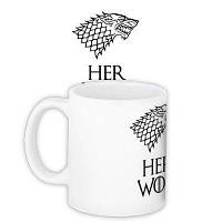 Чашка з принтом Her wolf