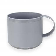 Кухоль Тірапласт ø83 мм 85 мм 0,33 л туристичний, сірий