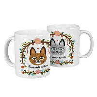 Парні чашки Котики