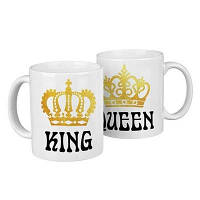 Парні чашки King, queen