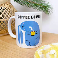Чашка з принтом  Coffee lover