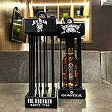 Сейф для алкоголю Chivas Regal з гайками під пляшку 0,5 або 0,7. Клітка для алкоголю, креативний подарунок, фото 6