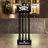 Сейф для алкоголю Chivas Regal з гайками під пляшку 0,5 або 0,7. Клітка для алкоголю, креативний подарунок, фото 5