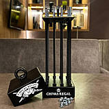 Сейф для алкоголю Chivas Regal з гайками під пляшку 0,5 або 0,7. Клітка для алкоголю, креативний подарунок, фото 8