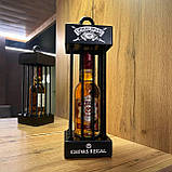 Сейф для алкоголю Chivas Regal з гайками під пляшку 0,5 або 0,7. Клітка для алкоголю, креативний подарунок, фото 2