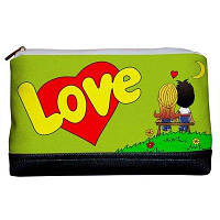 Косметичка дорожня жіноча Lovely Love салатова
