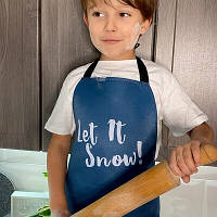 Фартух повнокольоровий дитячий  Let it snow!