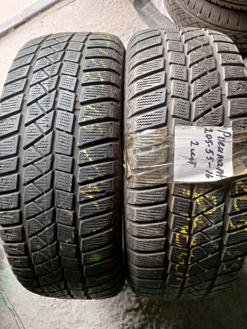 Пара зимніх шин 205/55/16,Pneumant,з Германії без пробігу по Україні