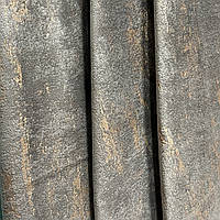 Готовий комплект Турецьких оксамитових штор на тасьмі із підхватами Розмір 200на280см Колір капучіно