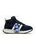 Чоловічі зимові кросівки Adidas Retropy E5 Navy White Fur winter Адідас Ретропі сині замшеві з хутром зима, фото 10