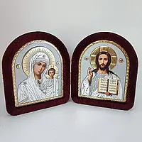 Ікона складень Спаситель та Пресвята Богородиця