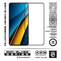 Захисне скло ArmorStandart Icon для Xiaomi Poco X6 5G/Poco X6 Pro 5G/M6 Pro 4G Black (ARM73496), фото 3