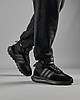 Зимові чоловічі кросівки Adidas Retropy E5 total black Fur winter Адідас Ретропі чорні замшеві з хутром зима, фото 9