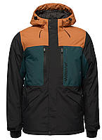 Куртка лижна чоловіча Willard BEROS (black / dark green / brown, L)