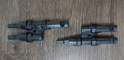 Двійник конектор для сонячних батарей MC4 T-Brash Connector 100V