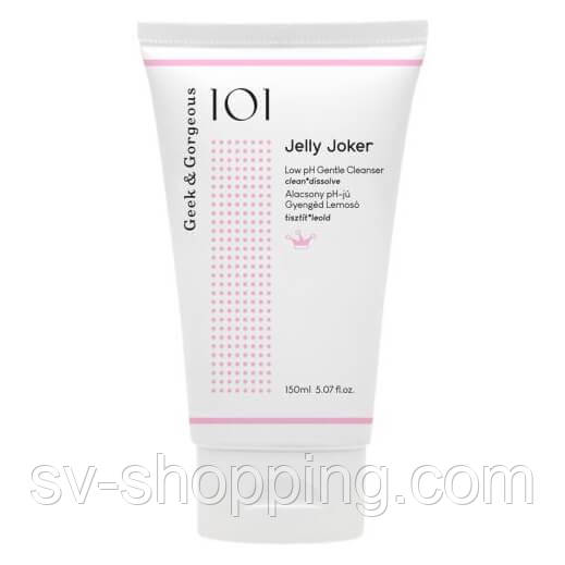 Делікатний гель-желе для очищення шкіри Geek & Gorgeous 101 Jelly Joker