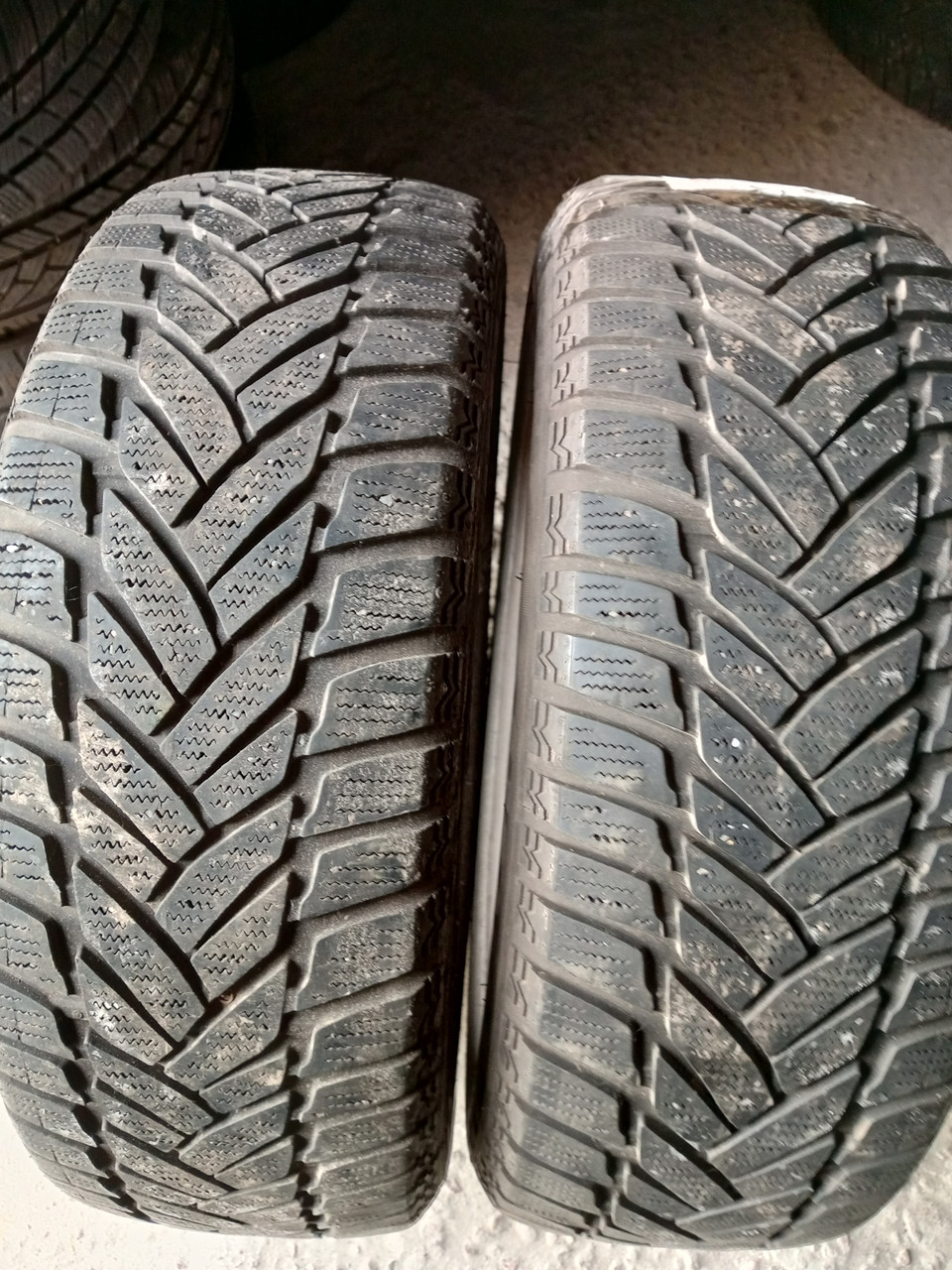 Пара зимніх шин 205/55/16, Dunlop winter sports  M3,з Германії без пробігу по Україні