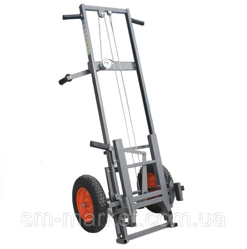 Візок пасічний на пінополіуретанових колесах (підйом 1200мм)