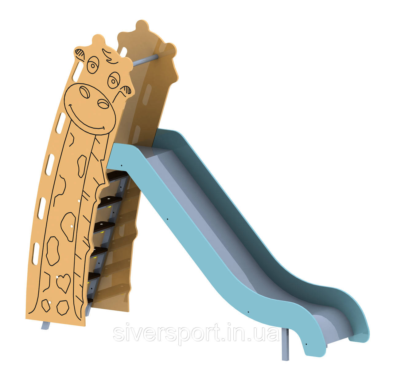 Гірка Жираф (з HDPE пластику) SiverSport BG 2902, фото 1