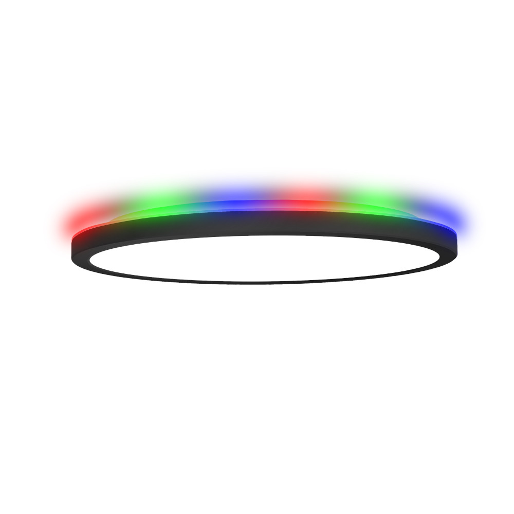 Круглий світильник світлодіодний накладний Violux MILLENNIUM RGB 38W 6000K