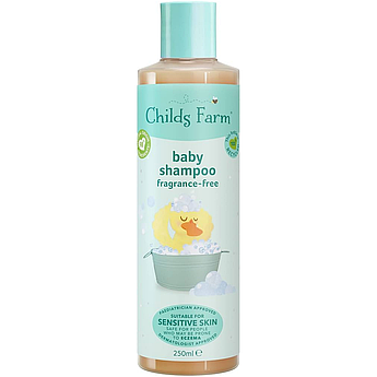 Дитячий шампунь для чутливої шкіри без аромату Childs Farm Baby Shampoo Unfragranced 250 мл