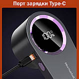 Машинка для видалення ковтунці з Дисплеєм для одягу 6 лез із Запобіжником Чорна, фото 4