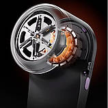 Машинка для видалення ковтунці з Дисплеєм для одягу 6 лез із Запобіжником Чорна, фото 7