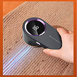 Машинка для видалення ковтунці з Дисплеєм для одягу 6 лез із Запобіжником Чорна, фото 8