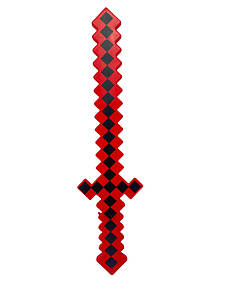 Меч Самурая, що світиться, Майнкрафт "Minecraft" Червоний 40-975-4 дитяча іграшка