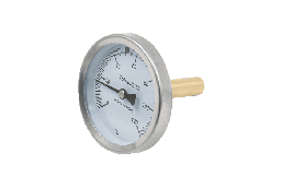 Термометр для котла SD+ Thermo Alliance SD17450MM, D=63 мм, 0-120°C, зі штуцером L=50 мм