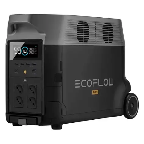 Зарядна станція EcoFlow Delta Pro, 3600 Вт, 3600 Вт/год (електростанція для дому, UPS, ДБЖ) EU, фото 1