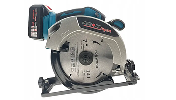 Пила торцювальна універсальна акумуляторна 3900 об/хв, 185 мм Boxer MJ-134 для майстерні