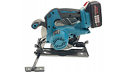 Пила торцювальна універсальна акумуляторна 3900 об/хв, 185 мм Boxer MJ-134 для майстерні, фото 4