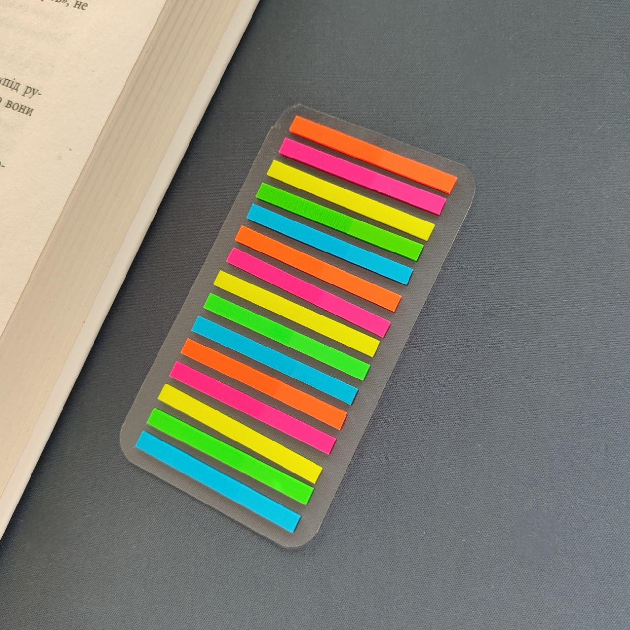 Стикеры-закладки, наклейки, 5 цветов, 300 штук, пластиковые стикеры ...