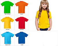 Футболка детская Однотонная
