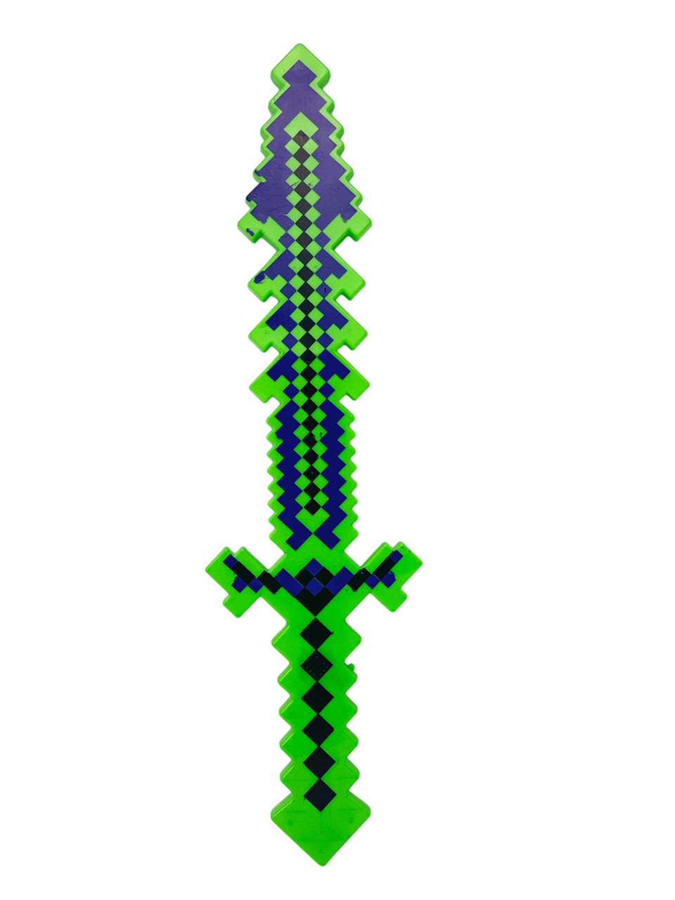 Меч Самурая , що світиться, Майнкрафт "Minecraft" Зелений 40-975-9 дитяча іграшка, фото 1