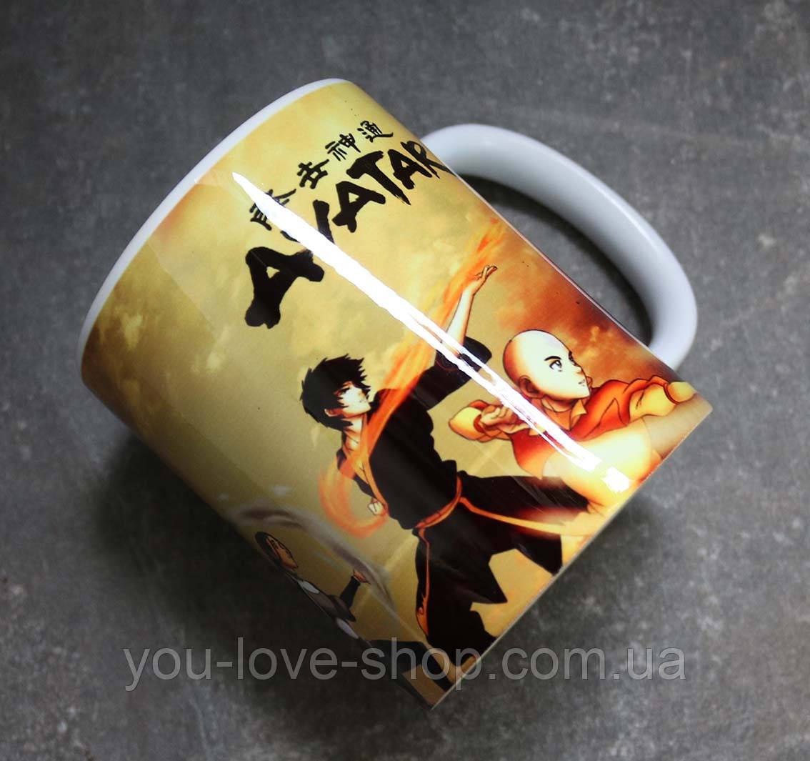 Чашка 330мл Аватар: Легенда про Аанг "Персонажі" / Чашка 330мл Avatar: The Last Airbender, фото 1